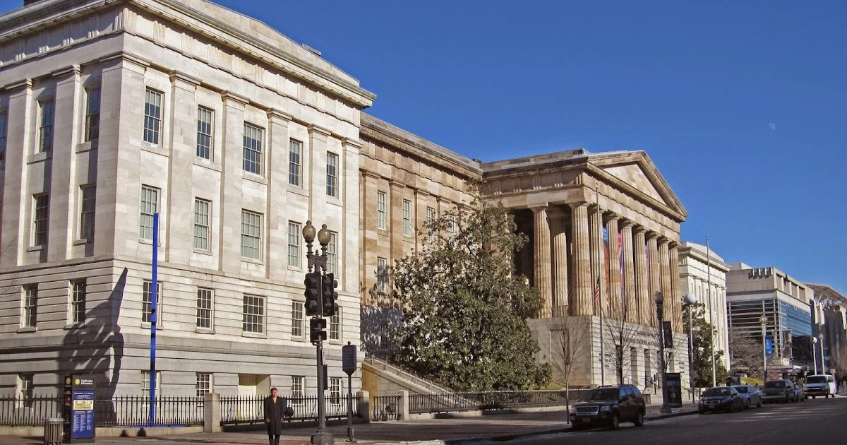 Old Patent Office exterior marble, granite and sandstone restoration, Washington DC